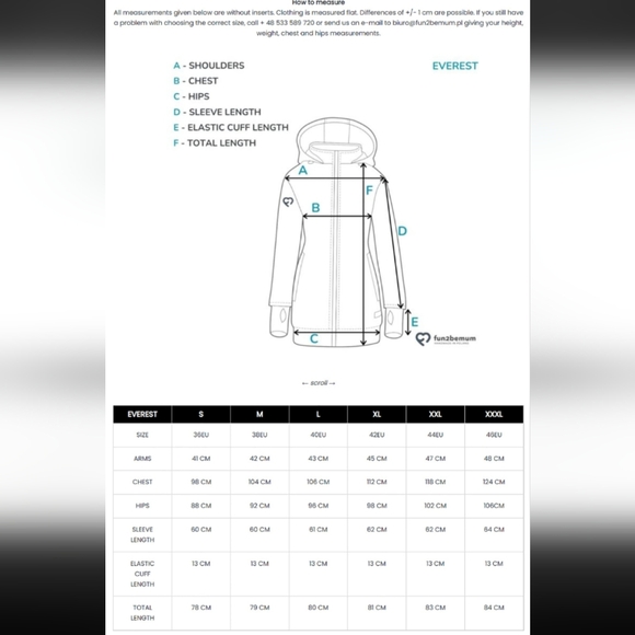 NWT EVEREST 6in1 Back/Front Softshell jacket, carrier jacket, size XXL - Picture 16 of 16